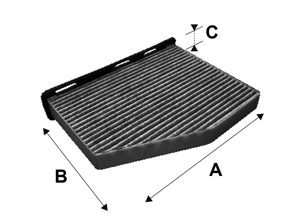 Filtre d'habitacle (Filtre à pollen) VALEO ref. 698801